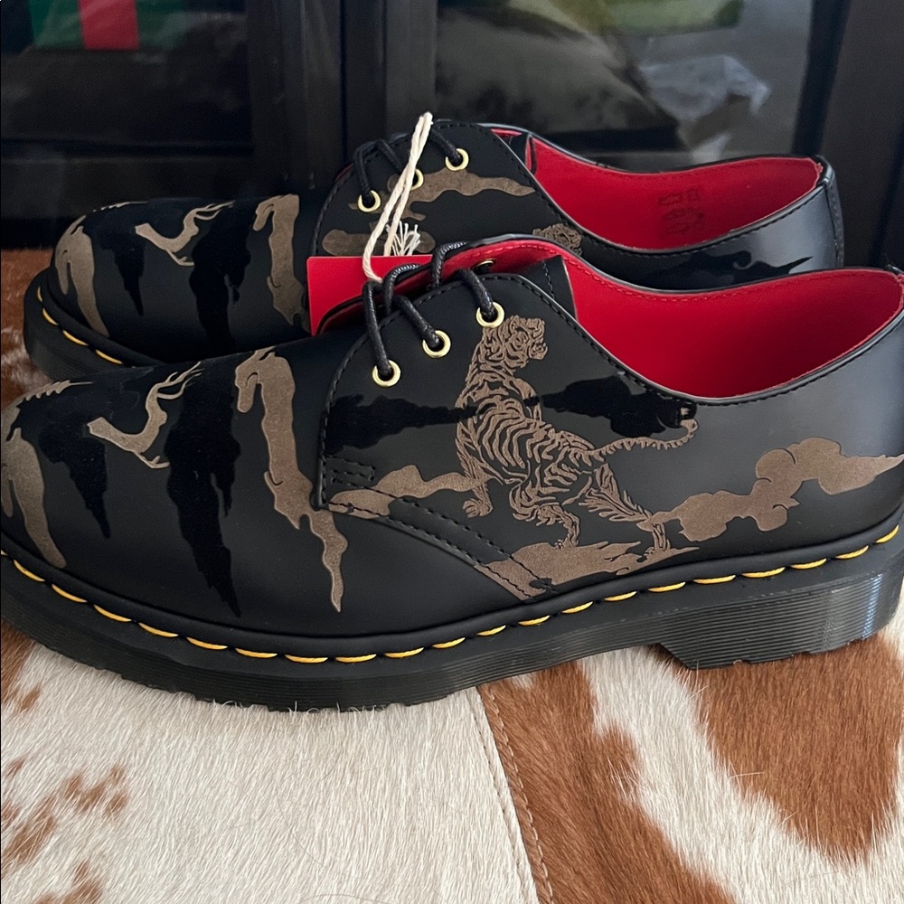 Dr. Martens Year of the Tiger Print Shoes